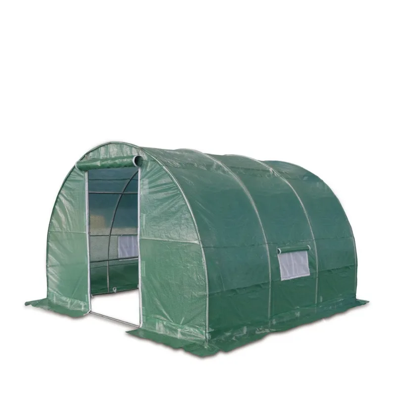 Steel galvanized polyethylene film 10x10ft 3x3m tunnel greenhouse garden greenhouse for planting plants
Steel galvanized polyethylene film 10x10ft 3x3m tunnel greenhouse garden greenhouse for planting plants