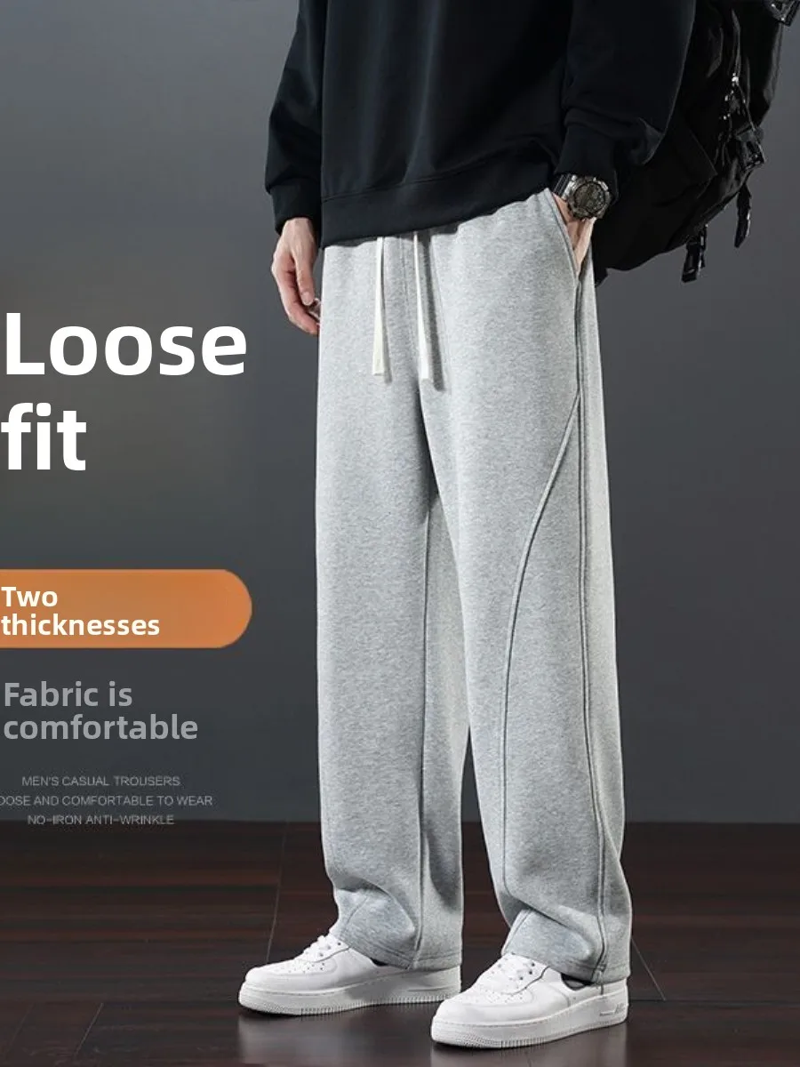 Мужские повседневные спортивные брюки из хлопка с начесом, прямые, осенне-зимние, новые, стильные, удобные, дышащие, для отдыха...
Мужские повседневные спортивные брюки из хлопка с начесом, прямые, осенне-зимние, новые, стильные, удобные, дышащие, для отдыха...