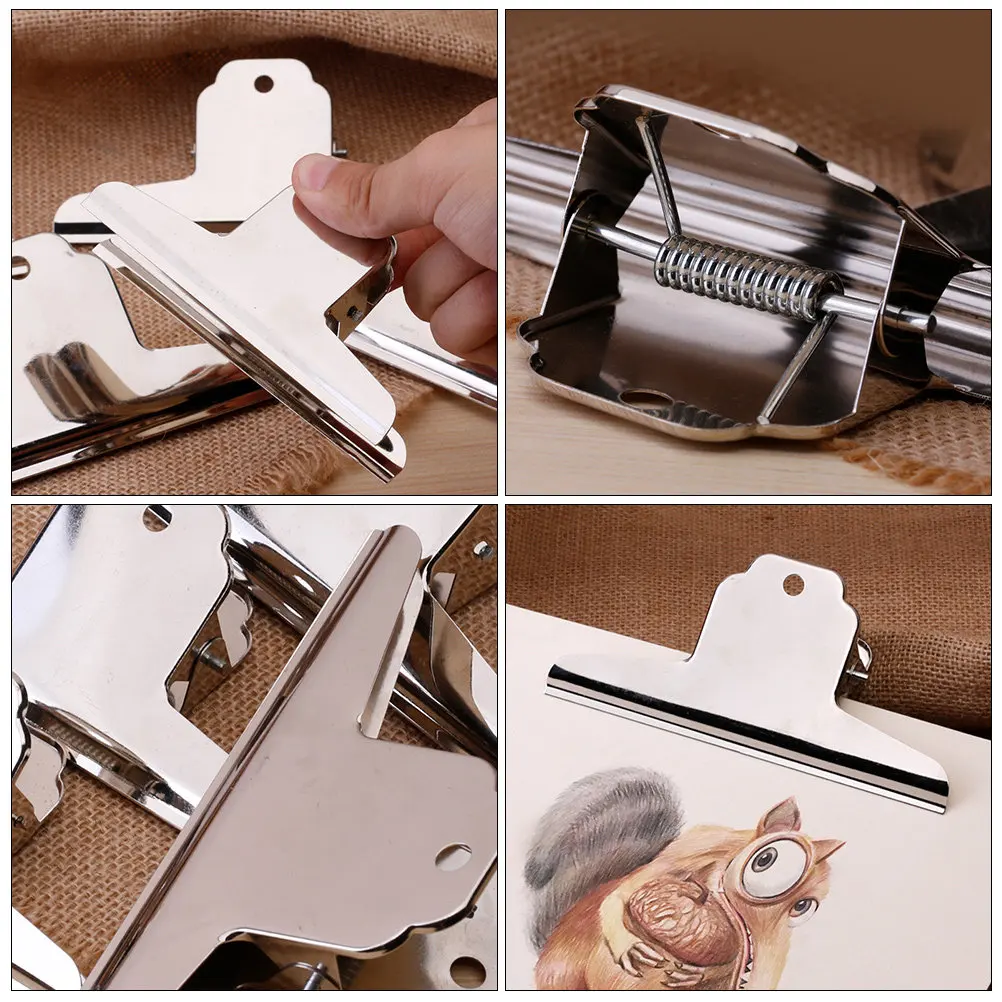 5Pcs Metal Hinge Clips Heavy Duty Drawing Board Clips for Artists Students Office Workers School Supplies File Clamps Document
5Pcs Metal Hinge Clips Heavy Duty Drawing Board Clips for Artists Students Office Workers School Supplies File Clamps Document