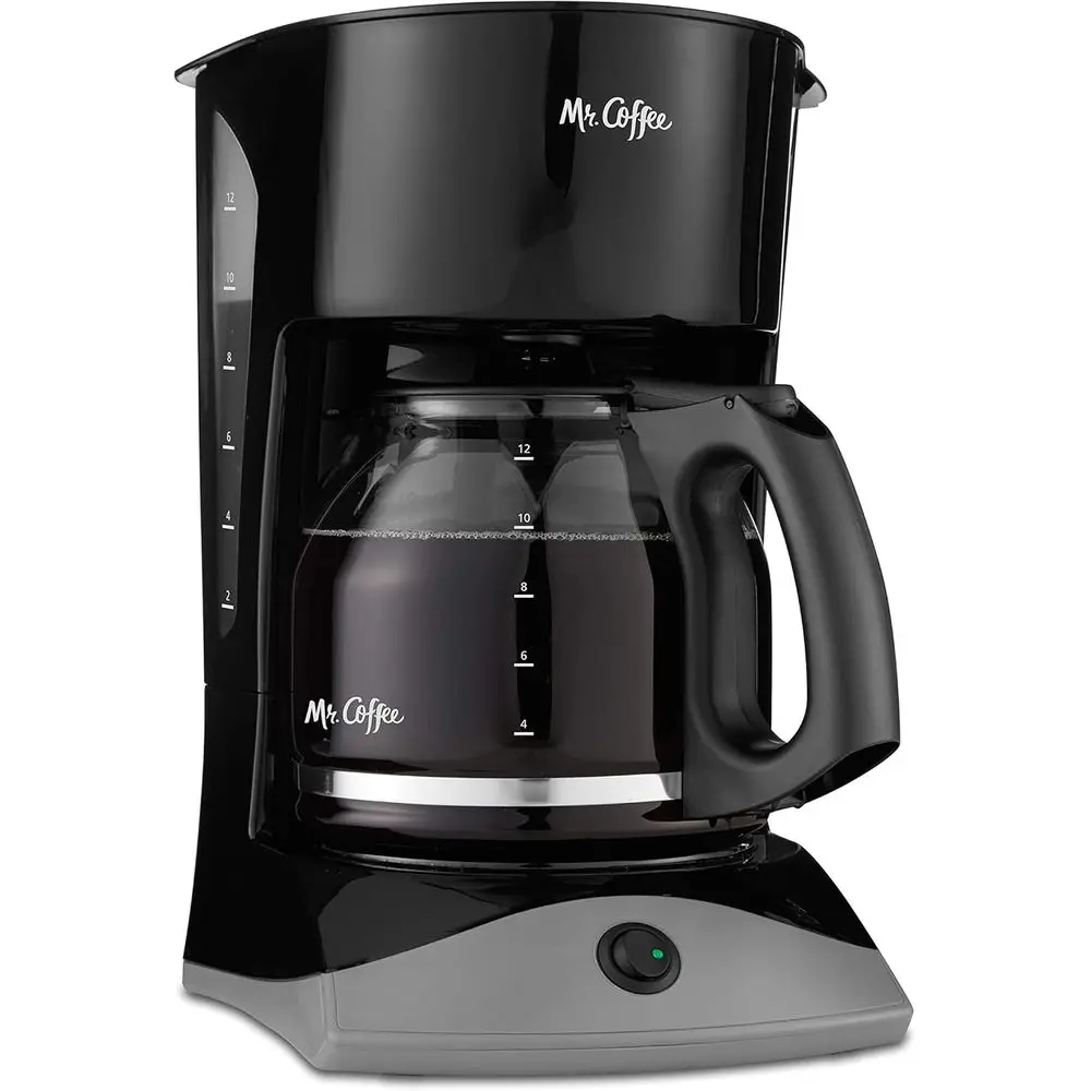 Black Coee Maker, 12 Cups, with Auto Pause and Glass Carae, Perect or Home and Oice Use
Black Coee Maker, 12 Cups, with Auto Pause and Glass Carae, Perect or Home and Oice Use