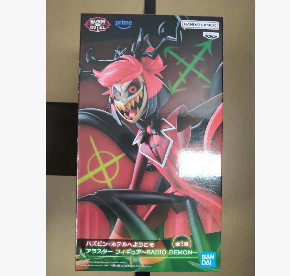 BANDAI Welcome to Hazbin Hotel Alastor Radio Demon Figure Official Collectible PVC Model
BANDAI Welcome to Hazbin Hotel Alastor Radio Demon Figure Official Collectible PVC Model