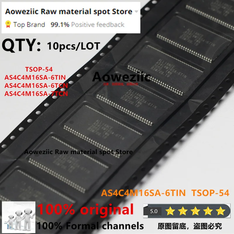 Aoweziic 2020+ 100%New Original AS4C4M16SA-6TIN AS4C4M16SA-6TCN AS4C4M16SA-7TCN TSOP-54 Memory Chip
Aoweziic 2020+ 100%New Original AS4C4M16SA-6TIN AS4C4M16SA-6TCN AS4C4M16SA-7TCN TSOP-54 Memory Chip