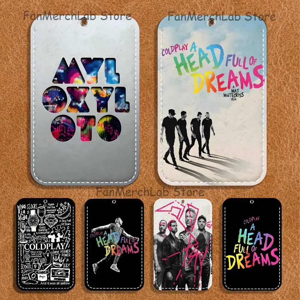 Band C-ColdplayS Pattern 1Pc PU Leather Card Holder Keychain Key Ring Door Lock Access Tags ID Card Case Keychain Card
Band C-ColdplayS Pattern 1Pc PU Leather Card Holder Keychain Key Ring Door Lock Access Tags ID Card Case Keychain Card