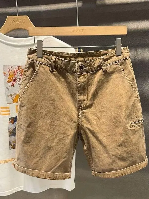 Retro American Denim Shorts Men's Casual Wear Five-Point Wear-Resistant Summer Loose Fit Jeans Casual Large Size Mid-Pay
Retro American Denim Shorts Men's Casual Wear Five-Point Wear-Resistant Summer Loose Fit Jeans Casual Large Size Mid-Pay