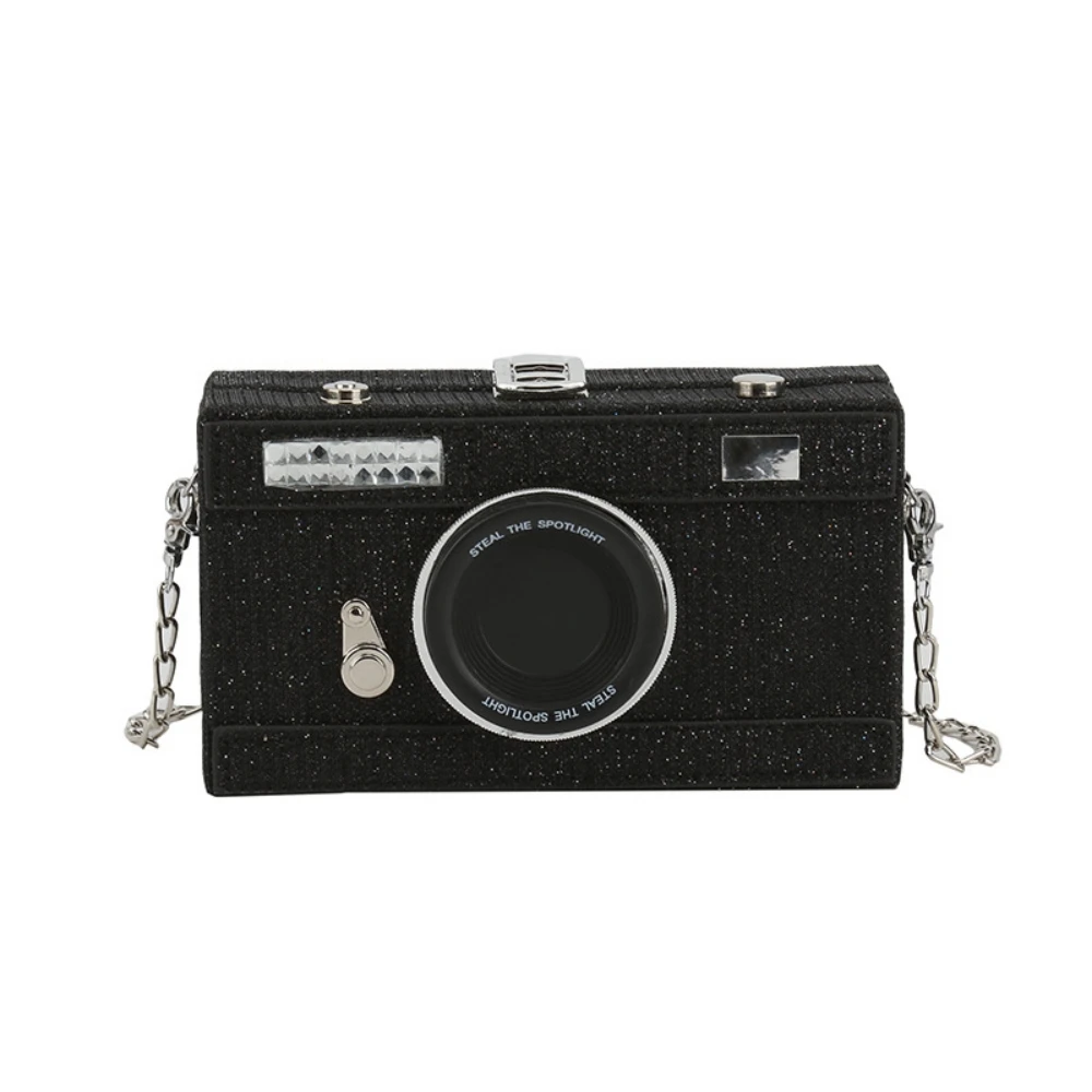 Black Camera Bag New PU Leather Single Shoulder Bag Chain Bag Fashion Women's Crossbody Box Bag Party Bag Birthday Gift
Black Camera Bag New PU Leather Single Shoulder Bag Chain Bag Fashion Women's Crossbody Box Bag Party Bag Birthday Gift
