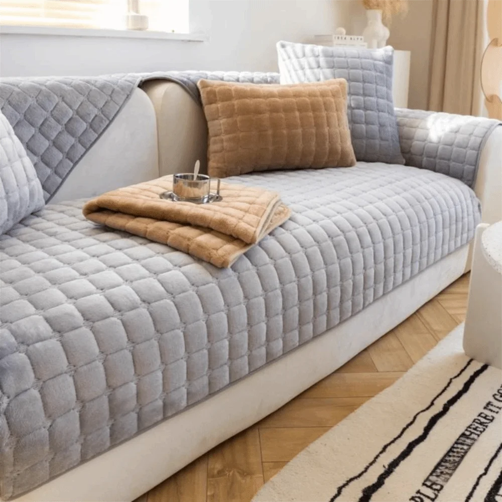 Modern Flannel Plaid Sofa Cushion Non-slip Washable Couch Cushion Warm Stain-resistant Seat Cushion Living Room
Modern Flannel Plaid Sofa Cushion Non-slip Washable Couch Cushion Warm Stain-resistant Seat Cushion Living Room