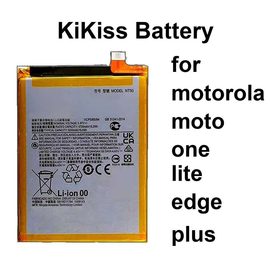 Прочный аккумулятор мобильного телефона LG50 NT50 5000 мАч для Motorola Moto One Lite Edge Plus
Прочный аккумулятор мобильного телефона LG50 NT50 5000 мАч для Motorola Moto One Lite Edge Plus