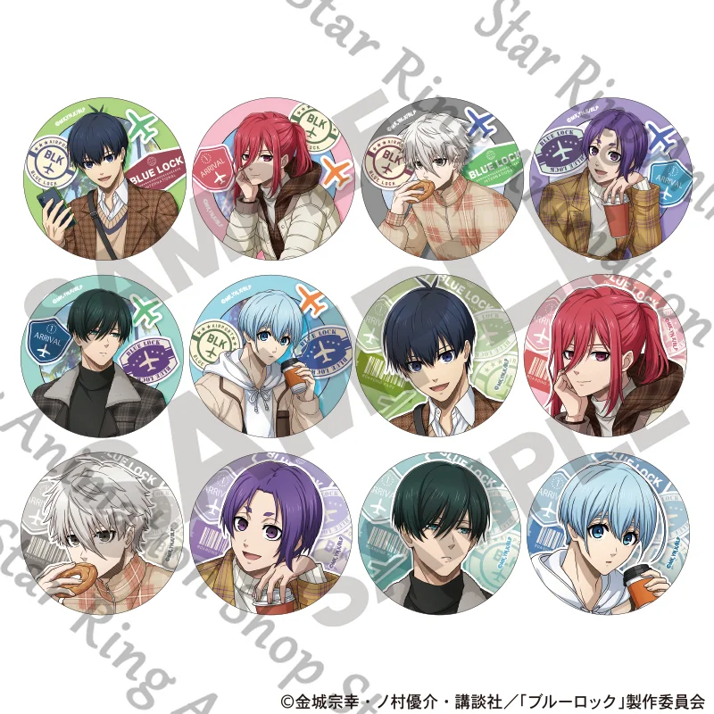BLUE LOCK Isagi Yoichi Chigiri Hyoma Nagi Seishiro Anime Badge Tinplate Emblem Brooch Random Extract Cospaly Cartoon Gift
BLUE LOCK Isagi Yoichi Chigiri Hyoma Nagi Seishiro Anime Badge Tinplate Emblem Brooch Random Extract Cospaly Cartoon Gift