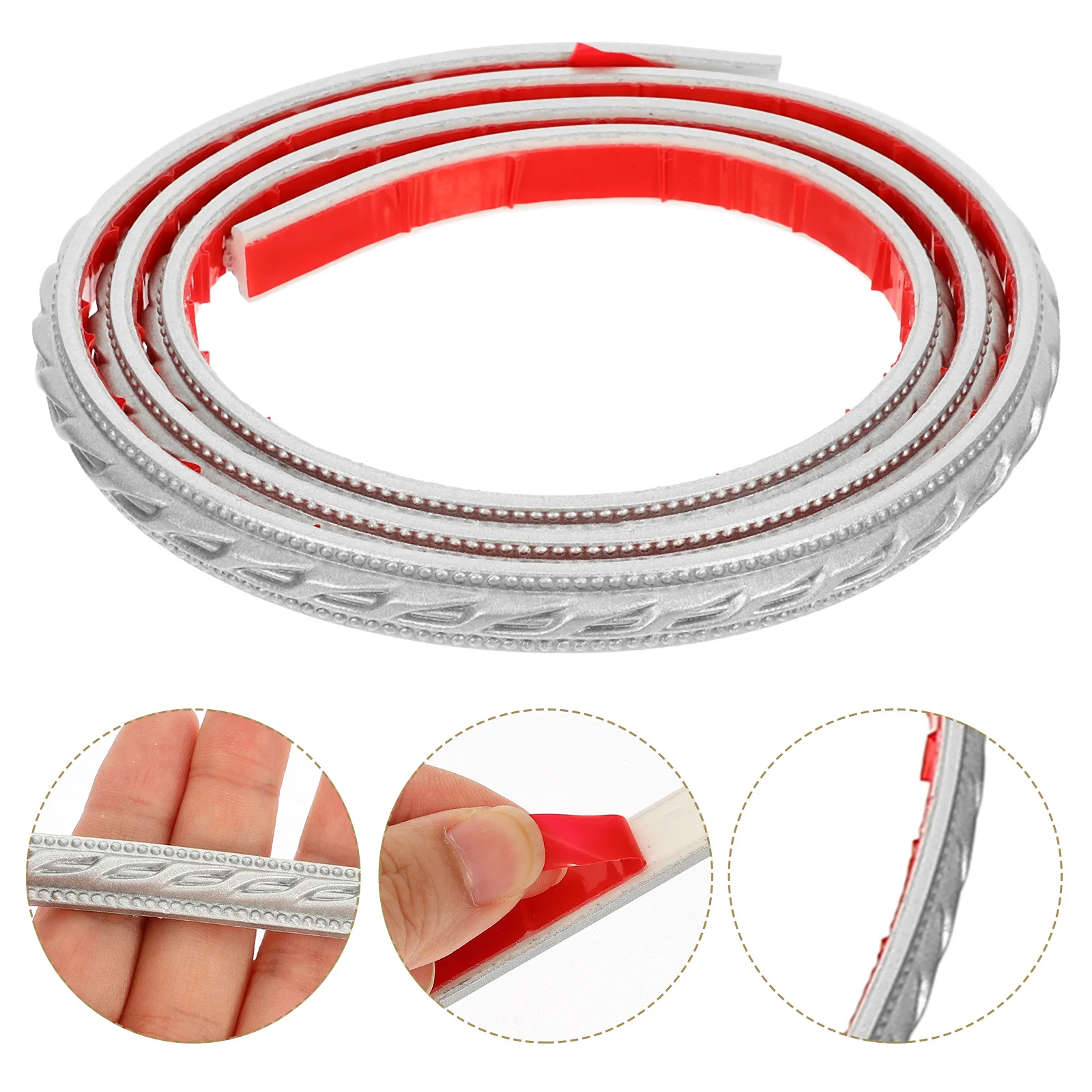 1 Roll PVC Flexible Peel Stick Trim Molding Tile Edge Strip Self Adhesive Wall Corner Trim for Home Decor Wall Molding
1 Roll PVC Flexible Peel Stick Trim Molding Tile Edge Strip Self Adhesive Wall Corner Trim for Home Decor Wall Molding