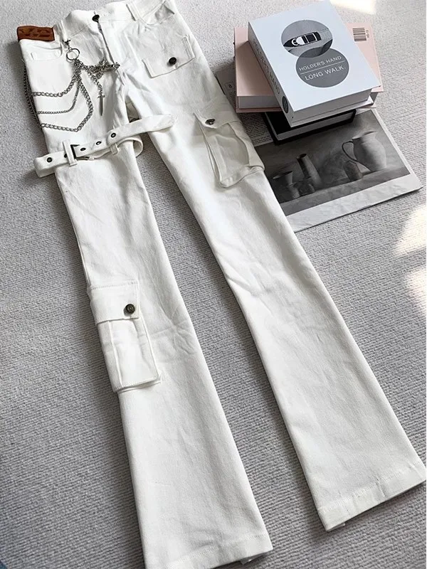 Cleanfit White Bell Bot Jeans Men's Sle Slim Fit American High Street Vibe Workwear Pants Straight Leg Casual Jeans
Cleanfit White Bell Bot Jeans Men's Sle Slim Fit American High Street Vibe Workwear Pants Straight Leg Casual Jeans