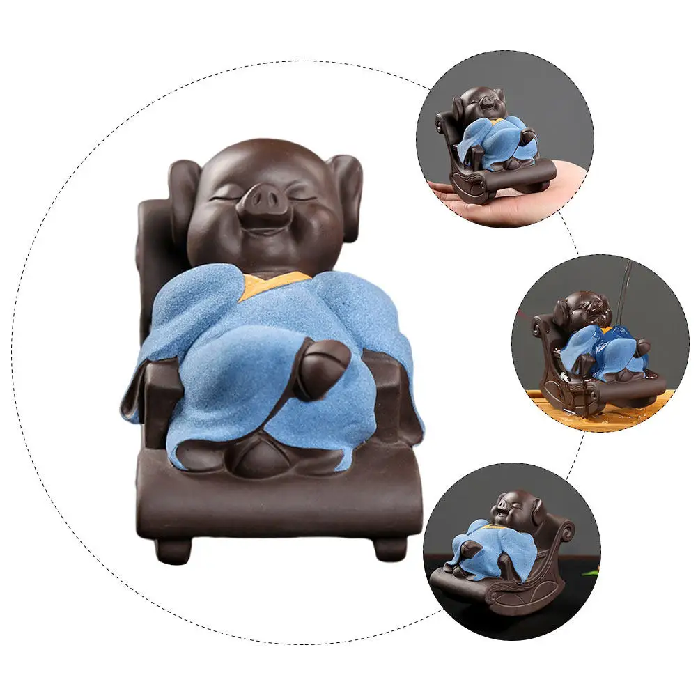 1 шт. Декоративная фигурка свиньи для чайной церемонии, многофункциональное украшение для чайного столика, декор для дома, настольное украшение
1 шт. Декоративная фигурка свиньи для чайной церемонии, многофункциональное украшение для чайного столика, декор для дома, настольное украшение