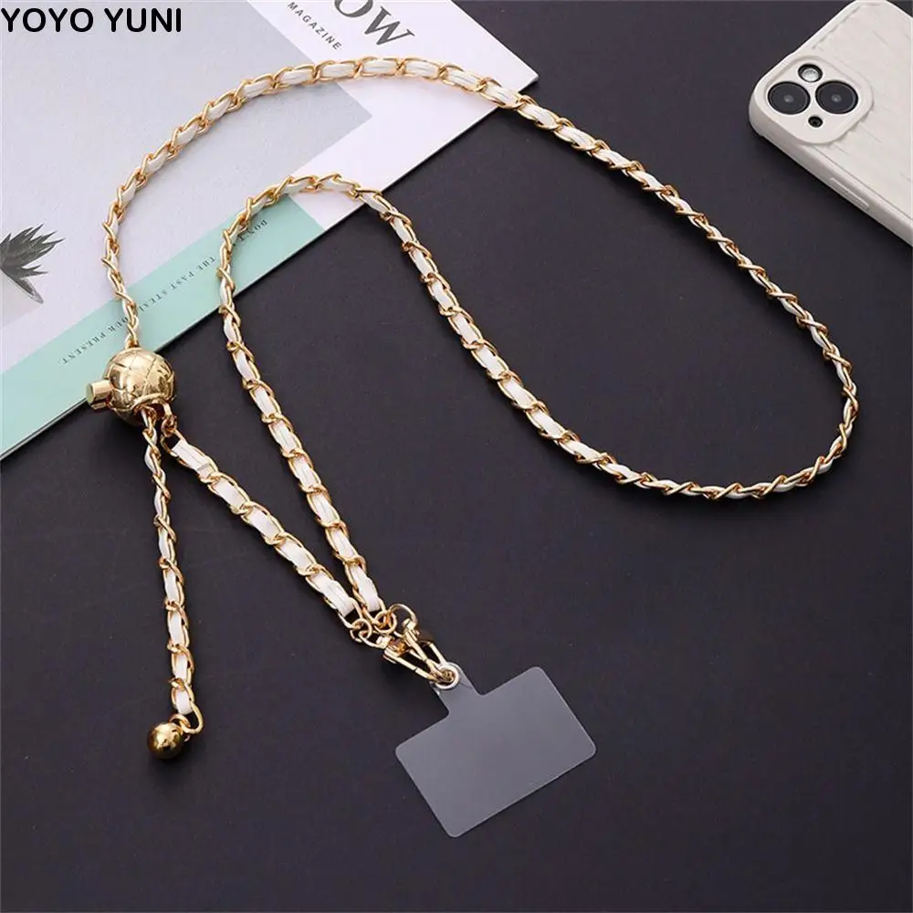 Anti-lost Crossbody Phone Chain PU Leather Adjustable Phone Case Hanging Metal Phone Charm Phone Neck Straps Girl Ladies
Anti-lost Crossbody Phone Chain PU Leather Adjustable Phone Case Hanging Metal Phone Charm Phone Neck Straps Girl Ladies