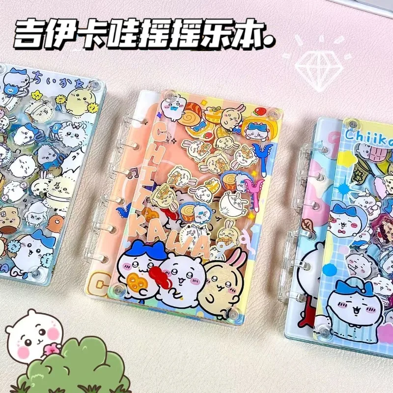 Cartoon Anime Chiikawa A7 Shake Sheet Acrylic Notebook High Beauty Loose leaf Student Diary New semester gifts Christmas Gift
Cartoon Anime Chiikawa A7 Shake Sheet Acrylic Notebook High Beauty Loose leaf Student Diary New semester gifts Christmas Gift