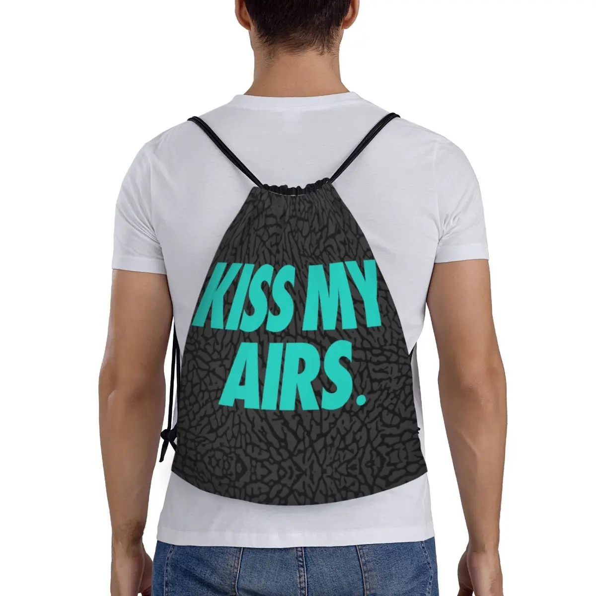 KISS MY AIRS (2) Backpacks Casual Portable Drawstring Bundle Pocket Sports Bag Book Bags For Man Woman Students
KISS MY AIRS (2) Backpacks Casual Portable Drawstring Bundle Pocket Sports Bag Book Bags For Man Woman Students