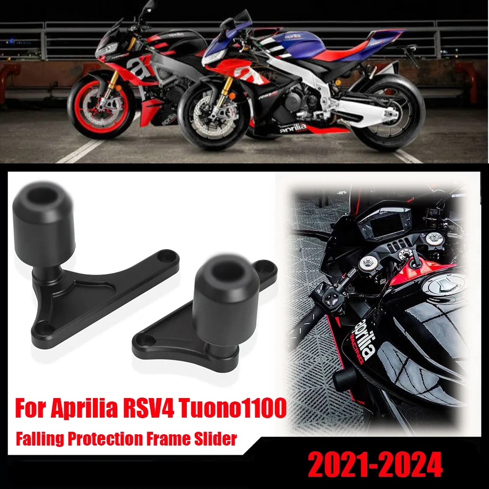 For APRILIA RSV4 Tuono 1100 2021-2024 Factory APRC Motorcycle Falling Protection Frame Slider Fairing Guard Crash Pad Protector
For APRILIA RSV4 Tuono 1100 2021-2024 Factory APRC Motorcycle Falling Protection Frame Slider Fairing Guard Crash Pad Protector