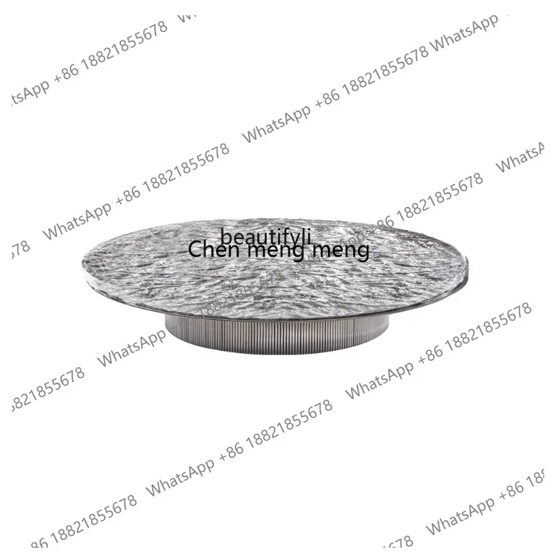 ss 26 Designer Coffee Table Italian Water Ripple Living Room round Light Luxury Italian Acrylic Crystal Small Tea Table
ss 26 Designer Coffee Table Italian Water Ripple Living Room round Light Luxury Italian Acrylic Crystal Small Tea Table
