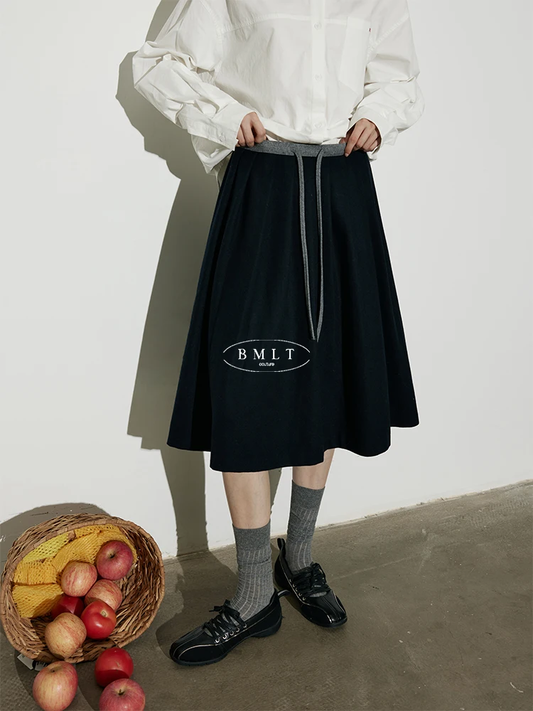 BMLT Southern Estate Wool Blend Pleated Skirt Korean Style College Vibes Autumn New Arrival Versatile High Waist Skirt
BMLT Southern Estate Wool Blend Pleated Skirt Korean Style College Vibes Autumn New Arrival Versatile High Waist Skirt