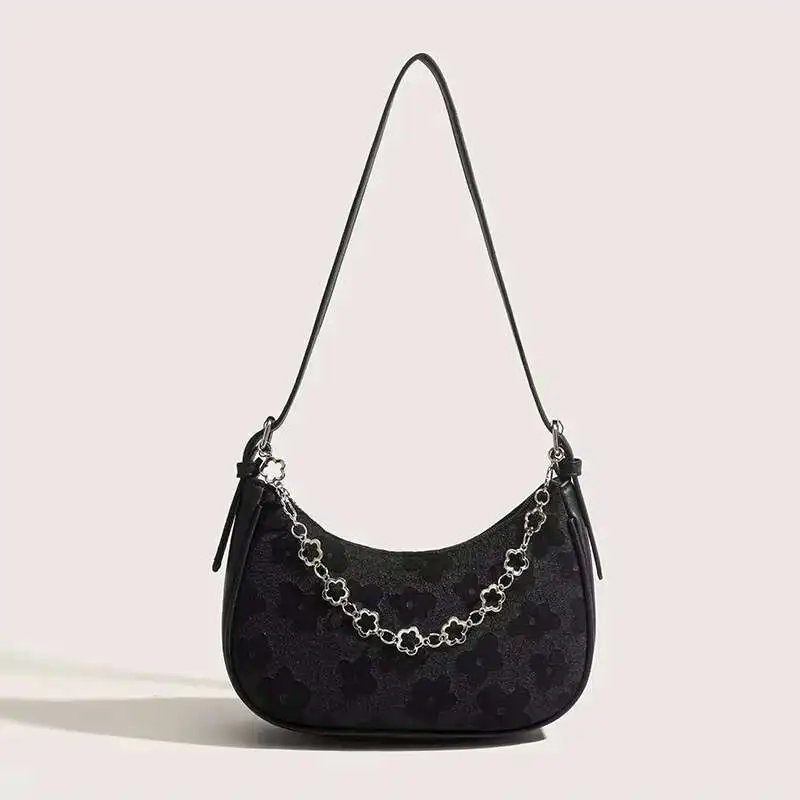 Fashionable Shoulder Bag Jacquard Chain Versatile Handbags For Women Large Capacity High-Quality Messenger Luxury Crossbody Y2k
Fashionable Shoulder Bag Jacquard Chain Versatile Handbags For Women Large Capacity High-Quality Messenger Luxury Crossbody Y2k