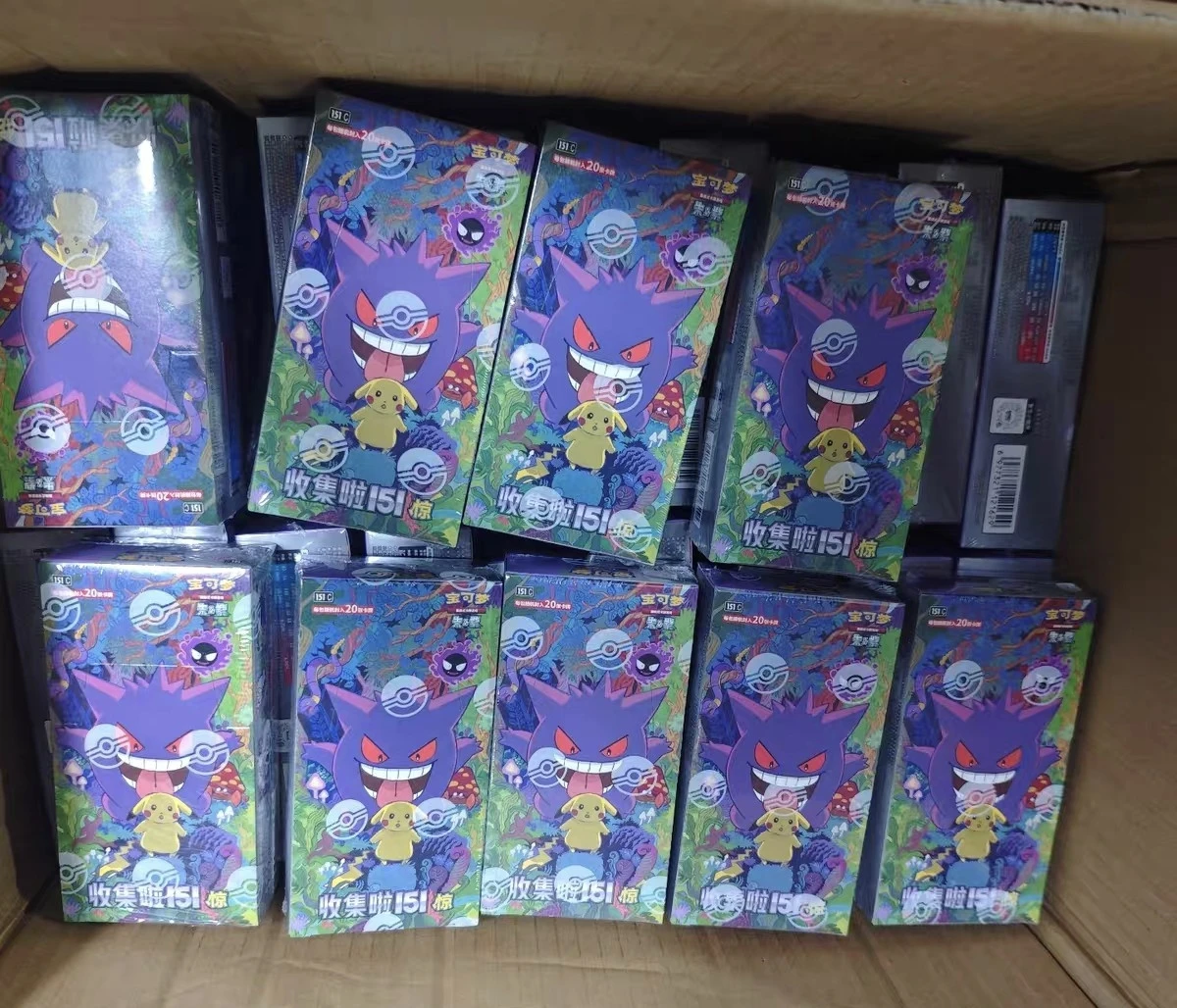 Коллекционные игровые карты Pokémon PTCG (упрощенный китайский язык) серии Zhu Zi Collected 151 Change: Понита, Генгар. Игрушка.
Коллекционные игровые карты Pokémon PTCG (упрощенный китайский язык) серии Zhu Zi Collected 151 Change: Понита, Генгар. Игрушка.
