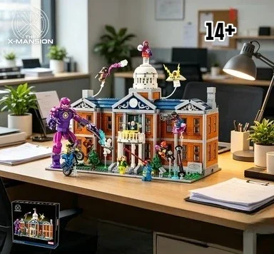 Bandai 3093pcs New Arrival 76294 Hero Mansion Building Set Collectible Model Family Birthday compatible with LEGO bricks
Bandai 3093pcs New Arrival 76294 Hero Mansion Building Set Collectible Model Family Birthday compatible with LEGO bricks