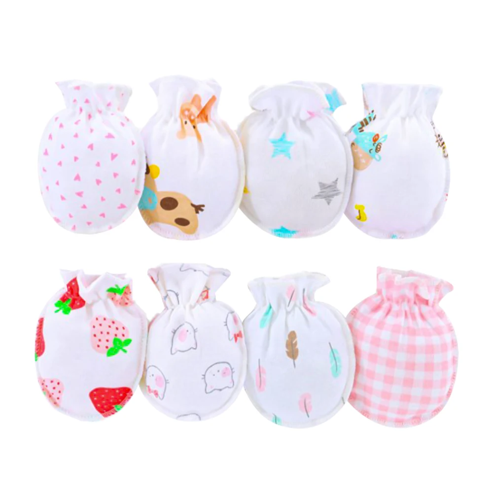 8pcs Anti Scratch Gloves Newborn Mittens Cotton Hand Protector No Scratch Design Soft Infant Cotton Mittens Material
8pcs Anti Scratch Gloves Newborn Mittens Cotton Hand Protector No Scratch Design Soft Infant Cotton Mittens Material
