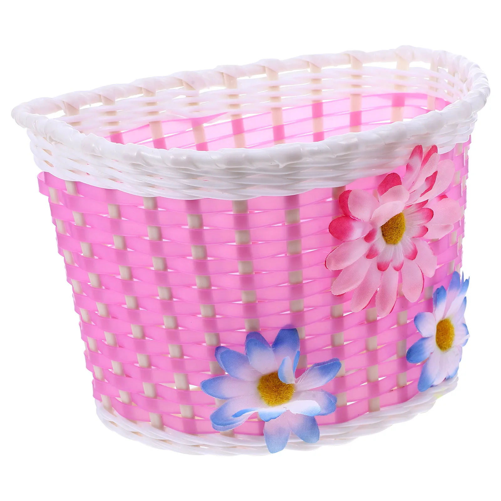Children Bicycle Front Handmade Bike Storage Basket Handlebar Pink Flowers Kids Bike Storage Handmade Cycling Accessories Toy
Children Bicycle Front Handmade Bike Storage Basket Handlebar Pink Flowers Kids Bike Storage Handmade Cycling Accessories Toy