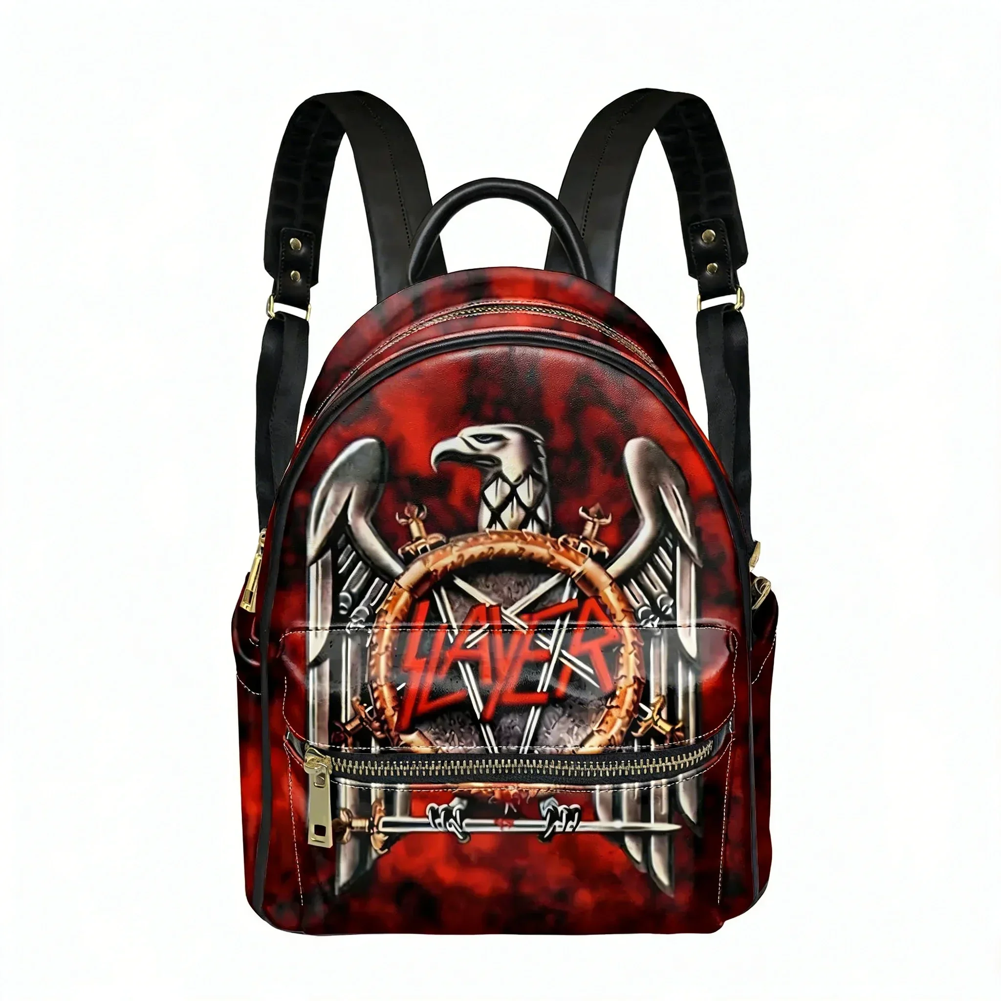 S-Slayer Heavy Metal Rock Band Backpack Women Men Personalized Double Shoulder Bag Business Travel Bookbag Rucksack Gift Daypack
S-Slayer Heavy Metal Rock Band Backpack Women Men Personalized Double Shoulder Bag Business Travel Bookbag Rucksack Gift Daypack