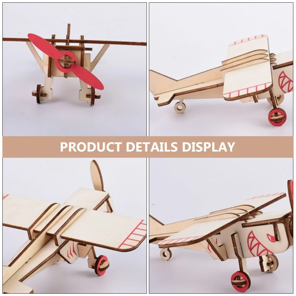 3D Wooden Airplane Puzzle Toy H made Assembled Puzzles naments DIY Model Craft Cut Gifts For Kids Boys Girls
3D Wooden Airplane Puzzle Toy H made Assembled Puzzles naments DIY Model Craft Cut Gifts For Kids Boys Girls