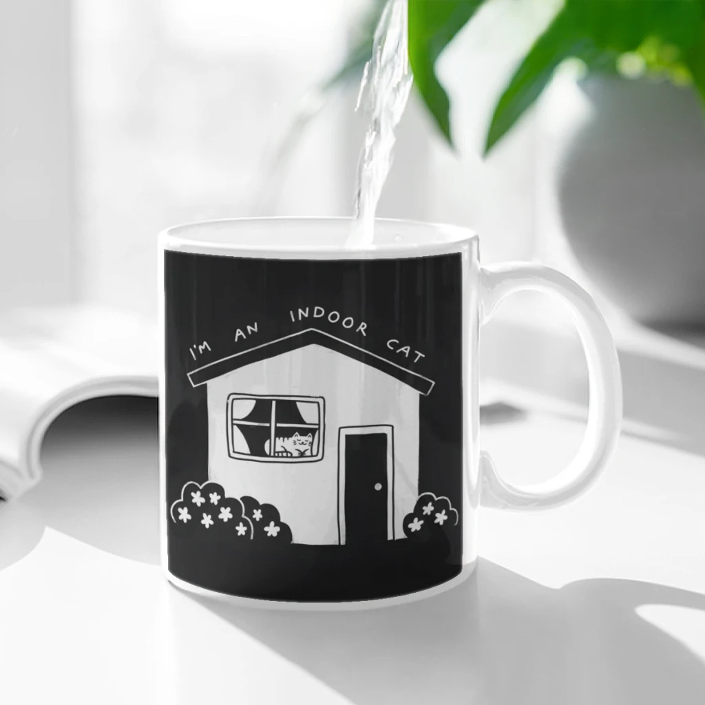 Im an Indoor Cat Ceramic Cup Coffee Oatmeal Breakfast Cup Creative Personality Mug
Im an Indoor Cat Ceramic Cup Coffee Oatmeal Breakfast Cup Creative Personality Mug
