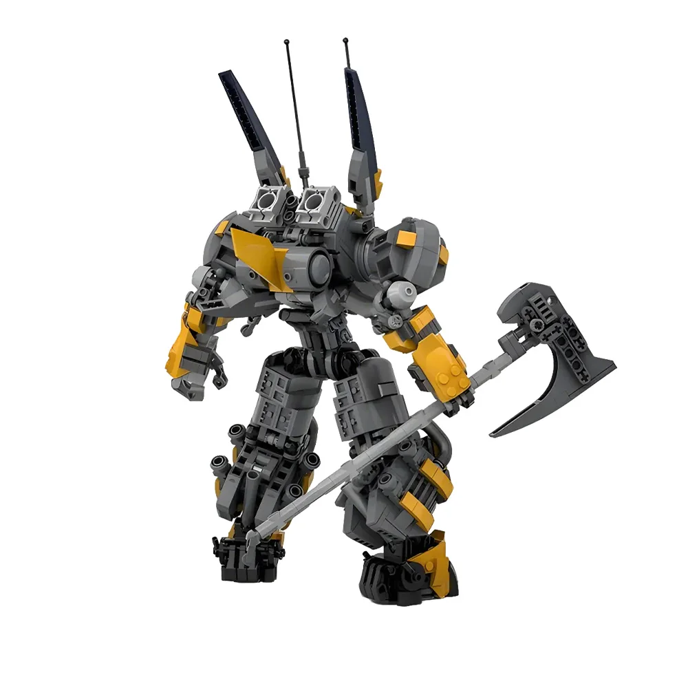 Gobricks MOC Raider Robot Building Blocks Model Future Wars Armed Support Robot Bricks Creative Assembly Toys Kids Birthday Gift
Gobricks MOC Raider Robot Building Blocks Model Future Wars Armed Support Robot Bricks Creative Assembly Toys Kids Birthday Gift