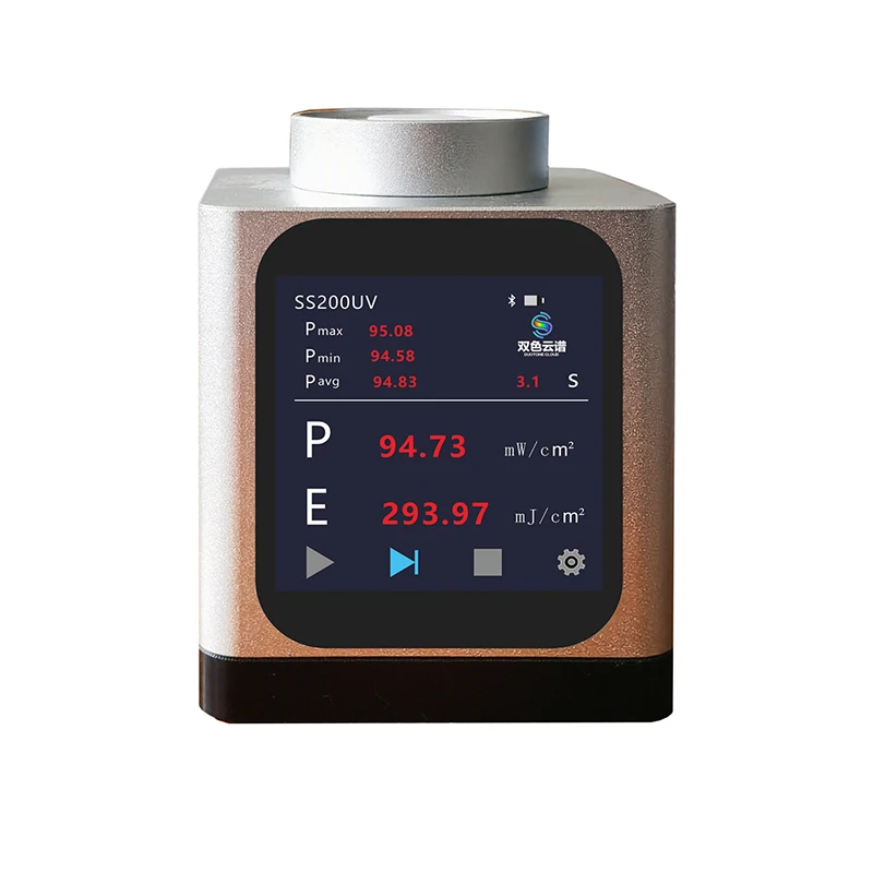 SS200UV Handheld Wireless UV Light Source Intensity Test Instrument Wireless Ultraviolet Irradiancy Meter
SS200UV Handheld Wireless UV Light Source Intensity Test Instrument Wireless Ultraviolet Irradiancy Meter