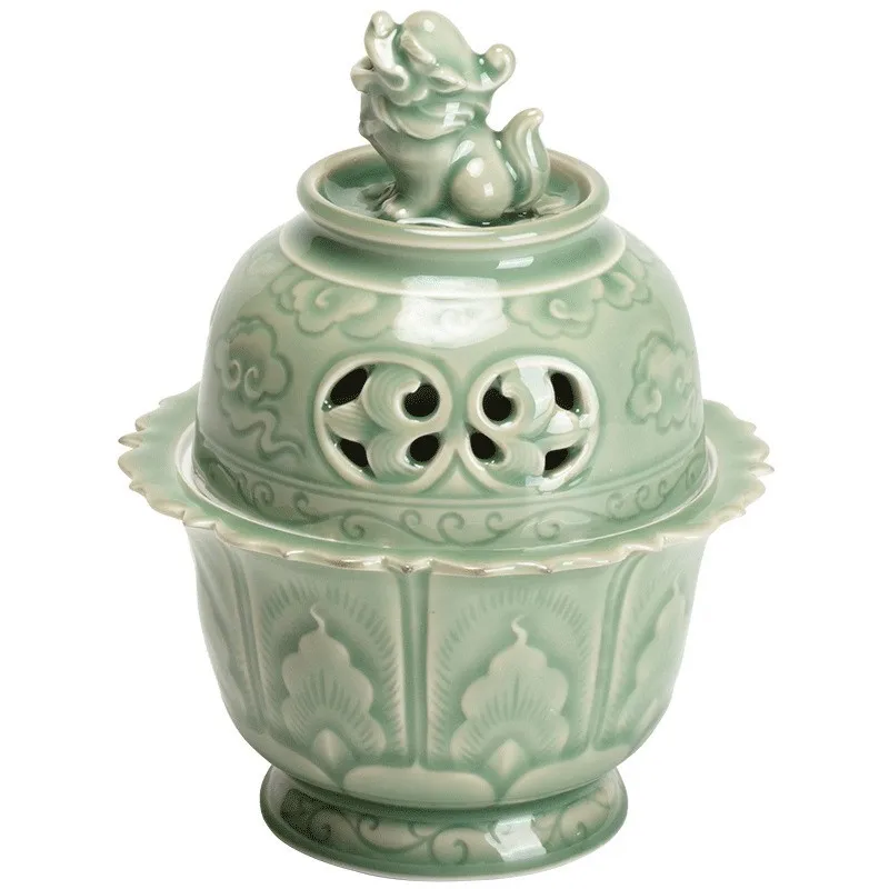 Tea ceremony incense burner, household indoor sandalwood incense burner, tea room simple incense burner
Tea ceremony incense burner, household indoor sandalwood incense burner, tea room simple incense burner
