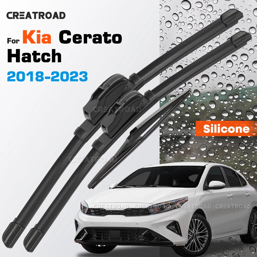 Silicone Wiper Blades Fit For Kia Cerato Hatch BD 2018 2019 2020 2021 2022 2023 Coated Windshield Wipers 26"+16"+14"
Silicone Wiper Blades Fit For Kia Cerato Hatch BD 2018 2019 2020 2021 2022 2023 Coated Windshield Wipers 26"+16"+14"