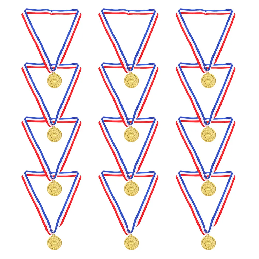 12Pcs Exquisite Metal Wheat Ear Medals for Sports Awards Soccer Basketball Baseball Volleyball First Place Winner Gold
12Pcs Exquisite Metal Wheat Ear Medals for Sports Awards Soccer Basketball Baseball Volleyball First Place Winner Gold