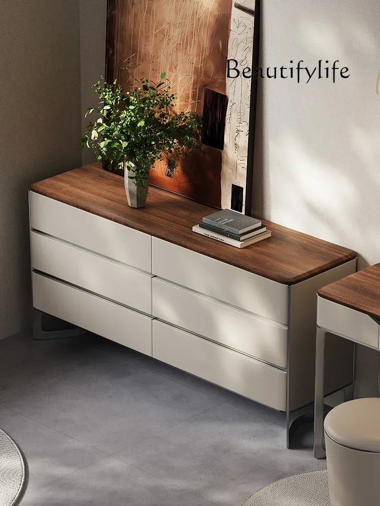 99 Italian Minimalist Bedroom Wall Storage Locker, High-end Custom Walnut Solid Wood Chest At The End Of The Bed
99 Italian Minimalist Bedroom Wall Storage Locker, High-end Custom Walnut Solid Wood Chest At The End Of The Bed