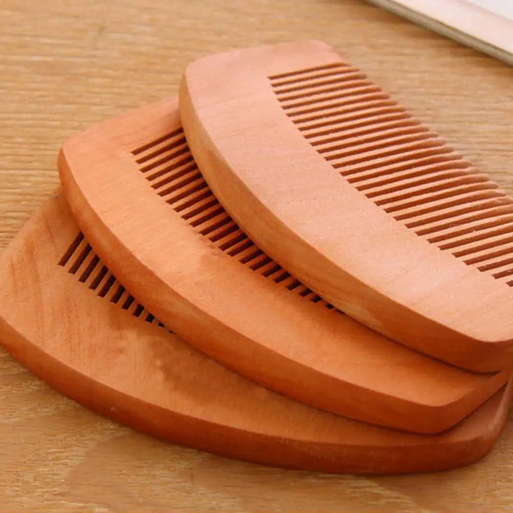 New Anti-Static Handcrafted Natural Peach Wood Hair Comb Head Massage Sandalwood Comb Hair Care DIY Styling Tool
New Anti-Static Handcrafted Natural Peach Wood Hair Comb Head Massage Sandalwood Comb Hair Care DIY Styling Tool