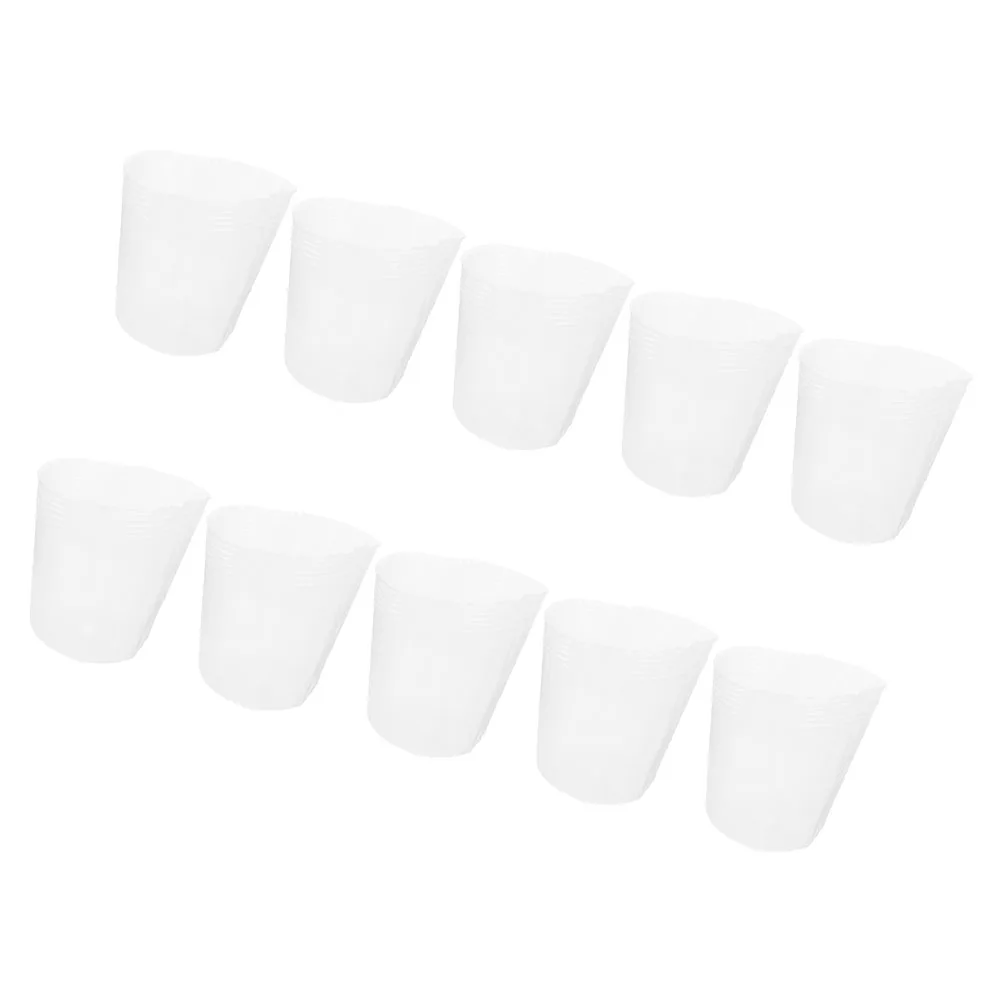 10pcs Clear Plastic Flower Pot Liner For Plants Transparent Garden Planter Pots Suitable For Hydroponic Cactus Succulent Nursery
10pcs Clear Plastic Flower Pot Liner For Plants Transparent Garden Planter Pots Suitable For Hydroponic Cactus Succulent Nursery