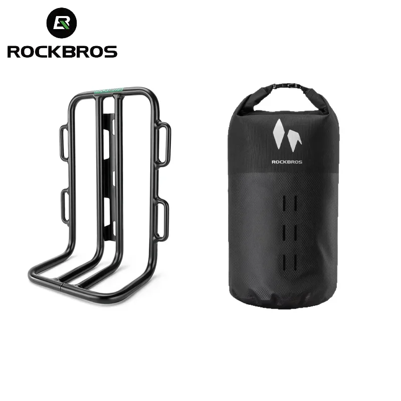 ROCKBROS Bike Front Fork Rack Bag Cycling Bag Bicycle Rack Bags With Reflective LOGO 7L Large Capacity Seamless Fully Waterproof
ROCKBROS Bike Front Fork Rack Bag Cycling Bag Bicycle Rack Bags With Reflective LOGO 7L Large Capacity Seamless Fully Waterproof