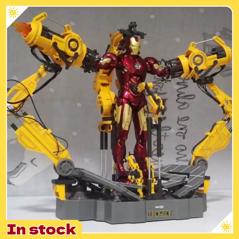 Marvel Avengers Iron Man Armor Suit Up Gantry Articulated Action Figure Movie merchandise Collectible Model Toy Gift In Stock
Marvel Avengers Iron Man Armor Suit Up Gantry Articulated Action Figure Movie merchandise Collectible Model Toy Gift In Stock