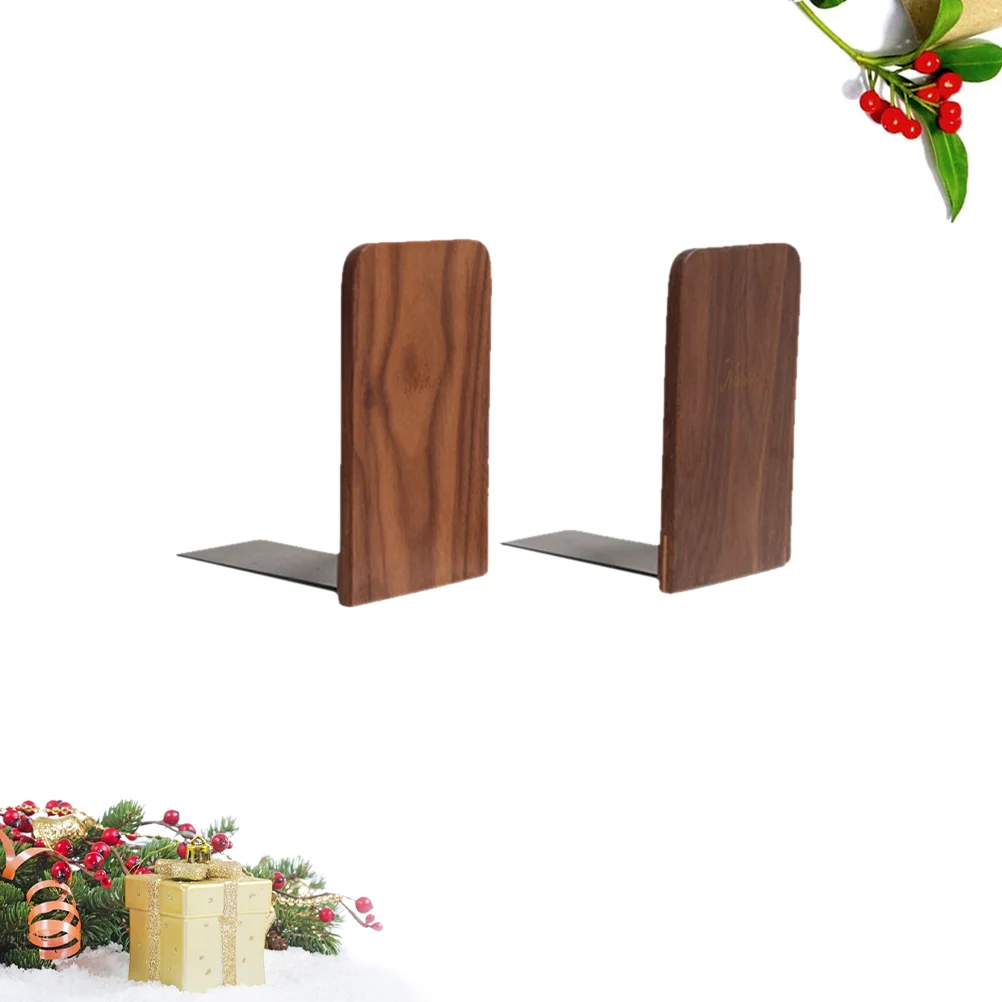 2 PCS Book Supports Bookends Shelves Wooden Magazines Dust-proof Stoppers Bamboo for Office
2 PCS Book Supports Bookends Shelves Wooden Magazines Dust-proof Stoppers Bamboo for Office