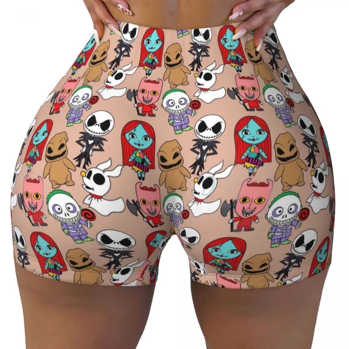 Custom Jack Skellington Biker Running Gym Shorts Women Nightmare Before Christmas Athletic Workout Yoga Shorts
Custom Jack Skellington Biker Running Gym Shorts Women Nightmare Before Christmas Athletic Workout Yoga Shorts