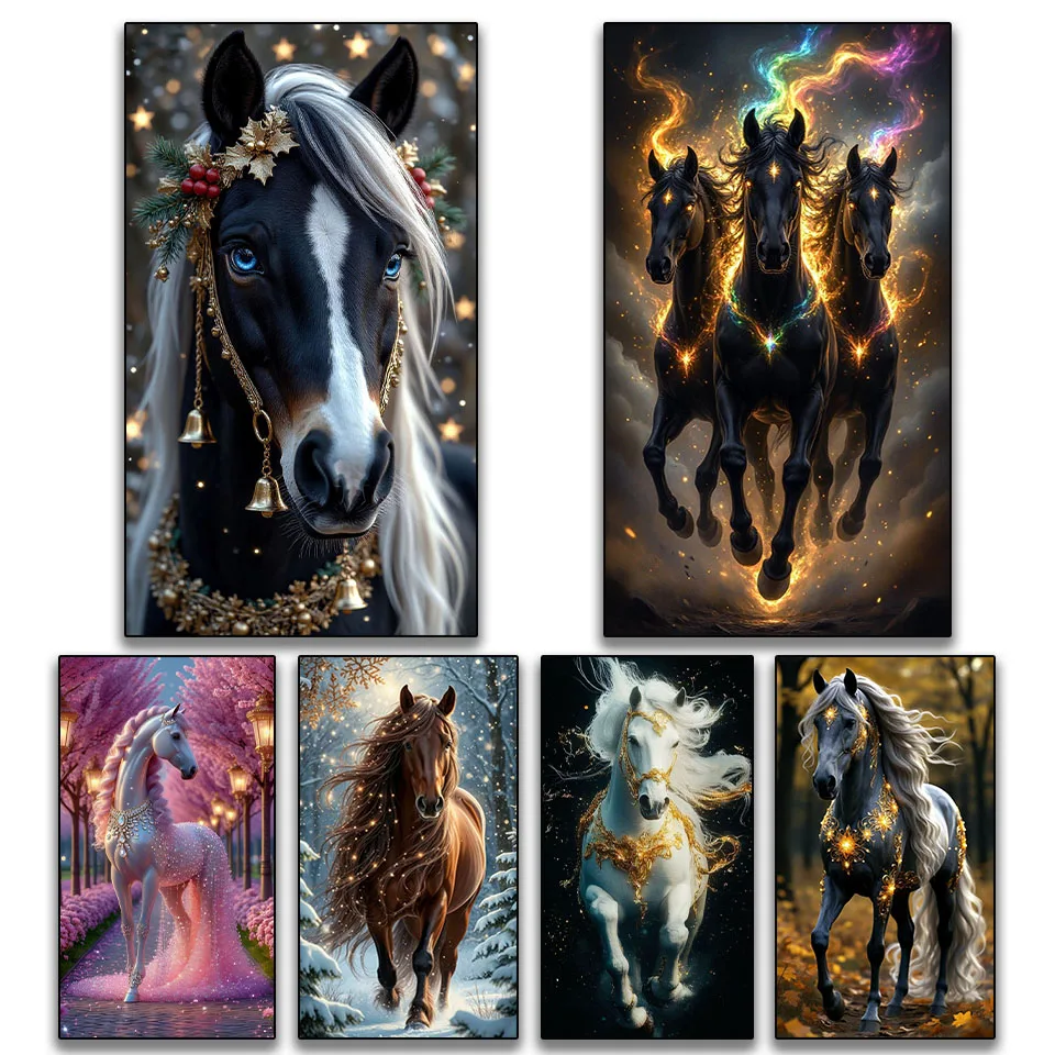 5D Full Square Diamond Mosaic Crystal ArtDIY Diamond Painting 2026 Novel Embroidery Horse Cross Stitch Kit Home Decoration Gift
5D Full Square Diamond Mosaic Crystal ArtDIY Diamond Painting 2026 Novel Embroidery Horse Cross Stitch Kit Home Decoration Gift