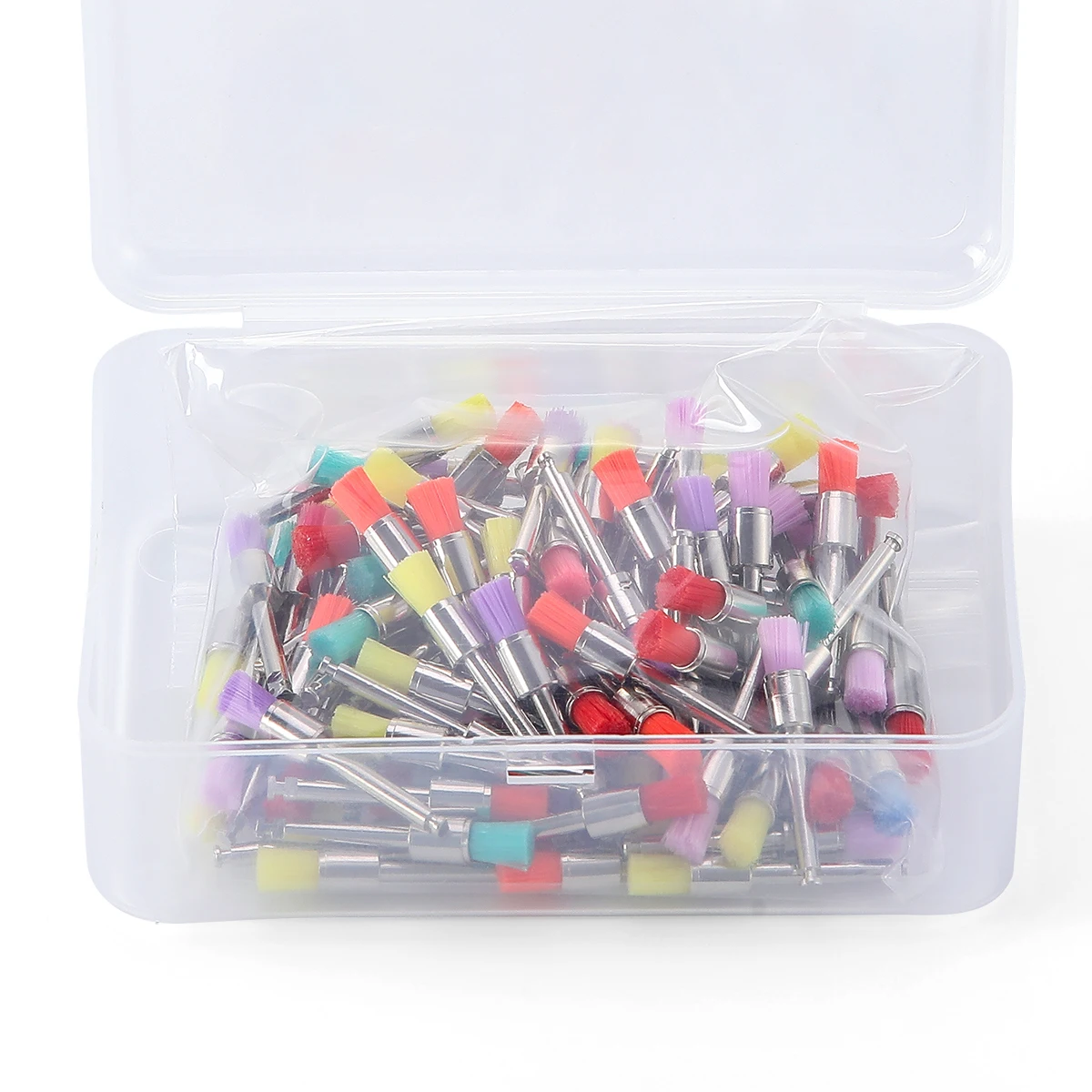 AZDENT 100 Pcs/Box Dental RA Nylon Bowl Polisher Prophy Brushes Colorful Latch Type Polishing Rubber Flat Type Dentist Tools
AZDENT 100 Pcs/Box Dental RA Nylon Bowl Polisher Prophy Brushes Colorful Latch Type Polishing Rubber Flat Type Dentist Tools