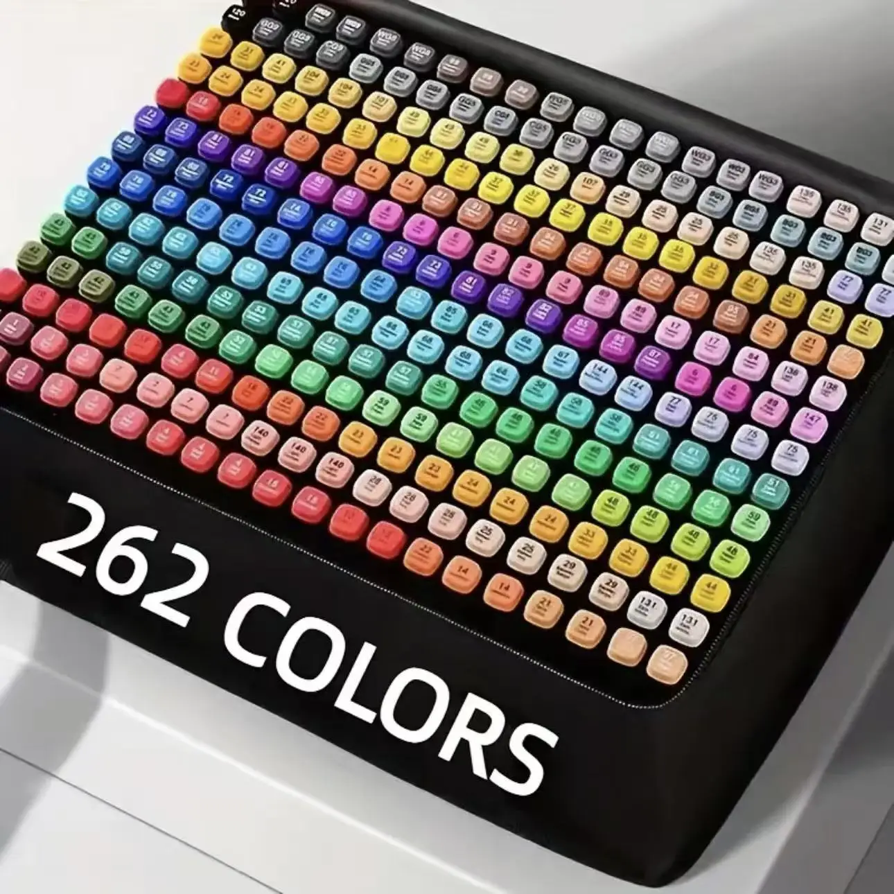 262 Colors Double Headed Marker Pens Fine & Chisel Tip Art Graffiti Drawing Highlighter Pen School Office Art Supplies
262 Colors Double Headed Marker Pens Fine & Chisel Tip Art Graffiti Drawing Highlighter Pen School Office Art Supplies