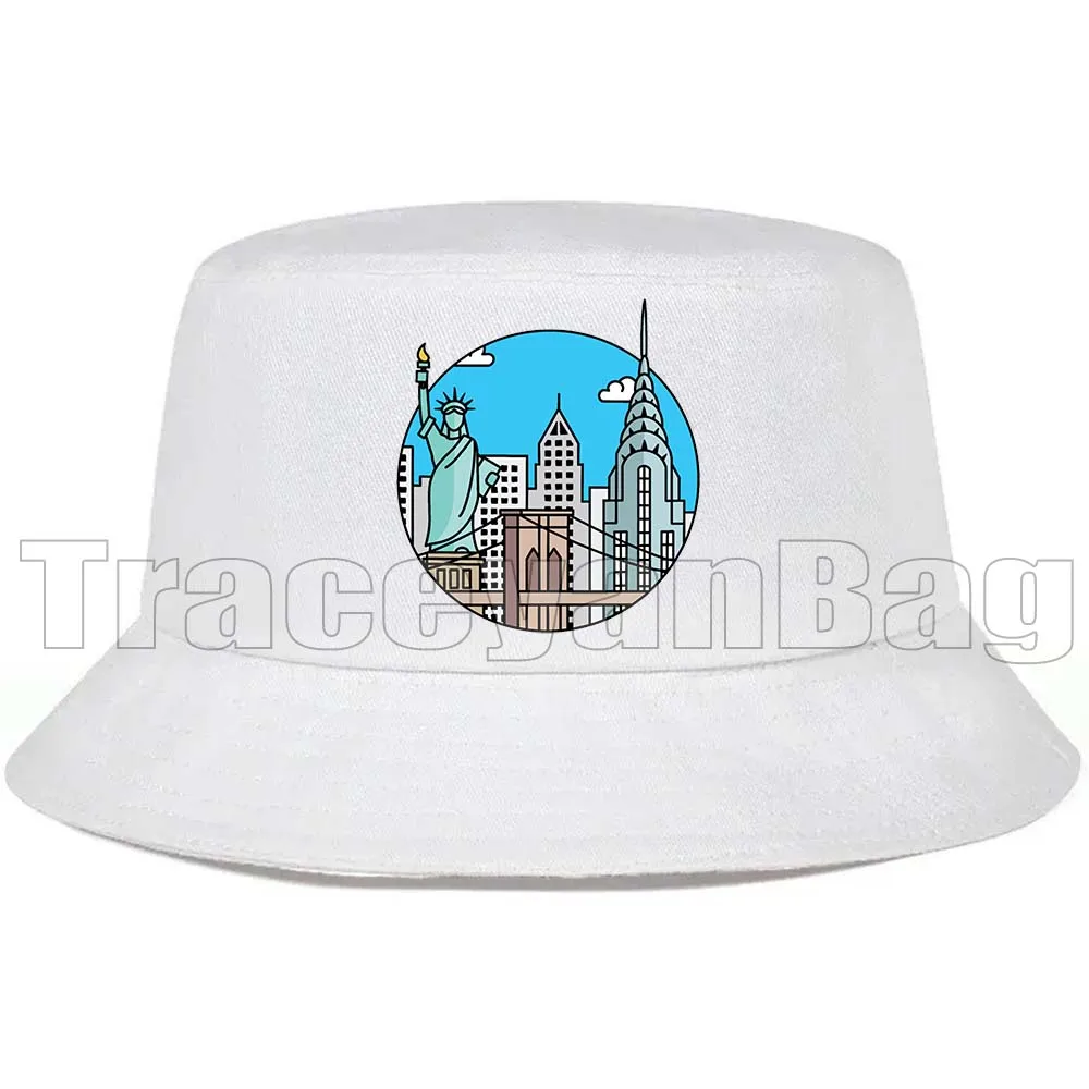 America New York City Skyline Silhouette Statue of Liberty USA United States Bucket Hat Anti-UV Summer Sun Hat Fisherman Cap
America New York City Skyline Silhouette Statue of Liberty USA United States Bucket Hat Anti-UV Summer Sun Hat Fisherman Cap