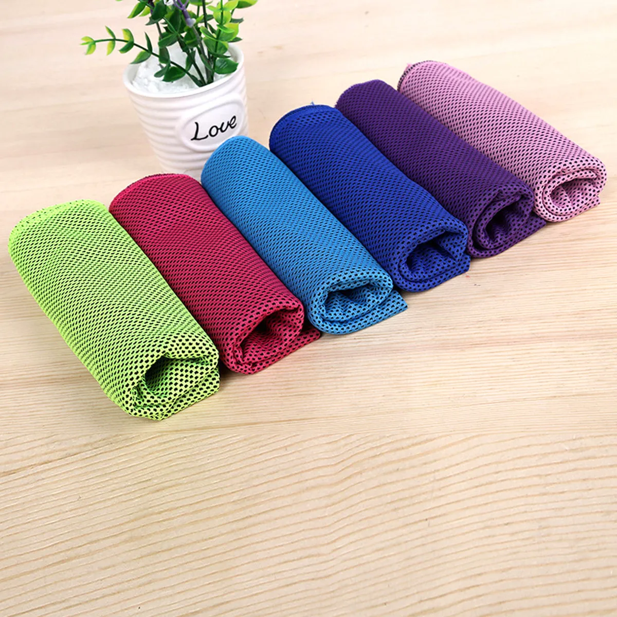 27x77cm Cooling Towel Quick Dry Sports Towel for Gym Fitness Outdoor Travel Sweat Absorption Cold Therapy Accessory
27x77cm Cooling Towel Quick Dry Sports Towel for Gym Fitness Outdoor Travel Sweat Absorption Cold Therapy Accessory