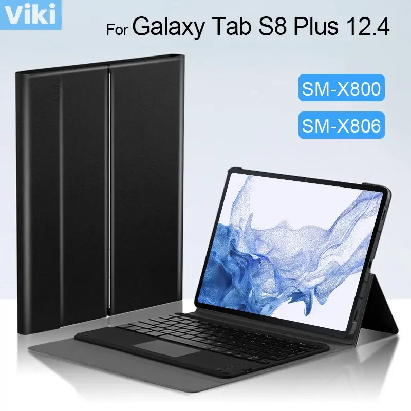 Touch Pad Keyboard Case For Samsung Galaxy Tab S8 Plus 12.4" SM-X800 SM-X806 S8+ Bluetooth keyboard Protective Cover Case
Touch Pad Keyboard Case For Samsung Galaxy Tab S8 Plus 12.4" SM-X800 SM-X806 S8+ Bluetooth keyboard Protective Cover Case