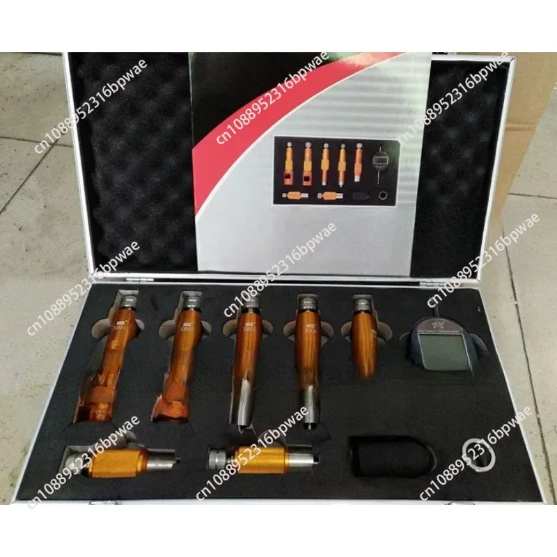CRI common rail injector valve measuring tool kit for Bosch and Denso diesel injector valve stroke test reapir tool
CRI common rail injector valve measuring tool kit for Bosch and Denso diesel injector valve stroke test reapir tool