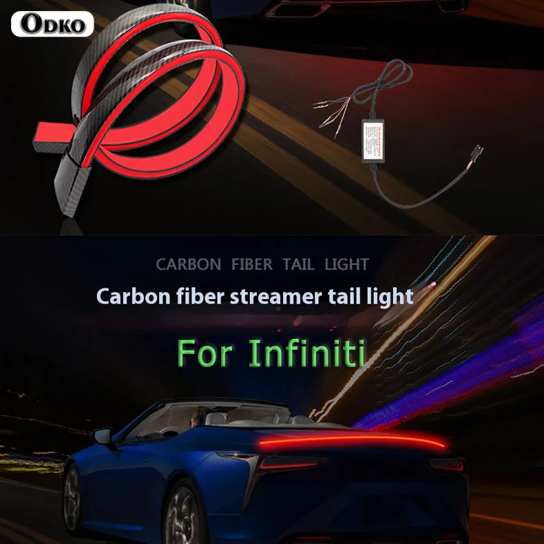 Car High Position Brake Lights Rear Tail Warning Signal Lamps LED Carbon Fiber Spoiler Flow Lamp For Infiniti Q50L Q70L
Car High Position Brake Lights Rear Tail Warning Signal Lamps LED Carbon Fiber Spoiler Flow Lamp For Infiniti Q50L Q70L