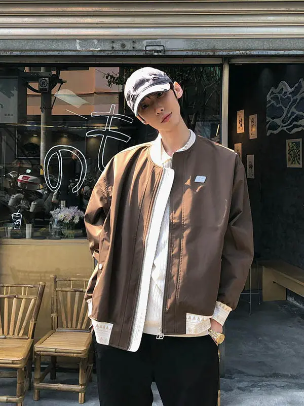 Youthful Ethnic Patchwork Embroidered Jaet Men's Spring Autumn American Retro Vintage Baseball Design Sense Coat
Youthful Ethnic Patchwork Embroidered Jaet Men's Spring Autumn American Retro Vintage Baseball Design Sense Coat